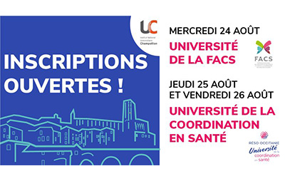 Inscriptions ouvertes