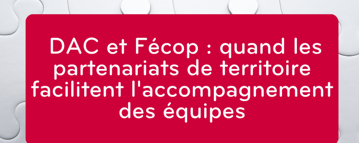 DAC et Fécop : quand les partenariats de territoire facilitent l'accompagnement des équipes