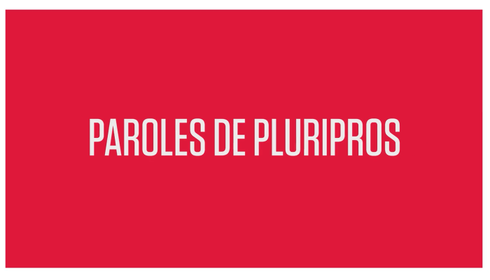 Paroles de pluripro 