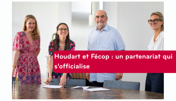 Houdart et fécop, un partenariat qui s'officialise