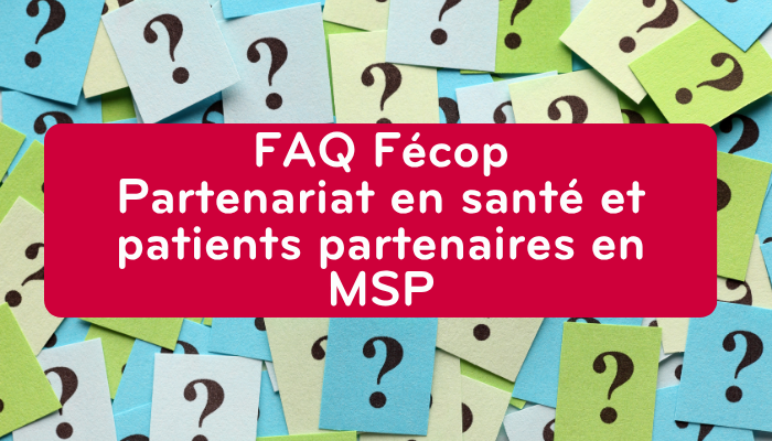 FAQ partenariat en santé MSP