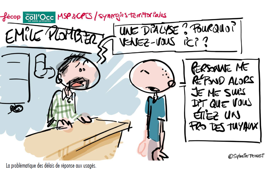  la réponse aux soins non programmés ne peut être ni isolée ni uniforme