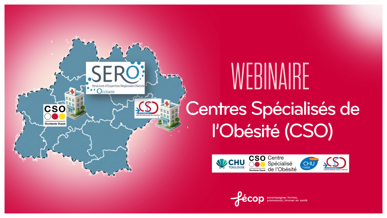 Webinaire Centre spécialisés de l'obésité